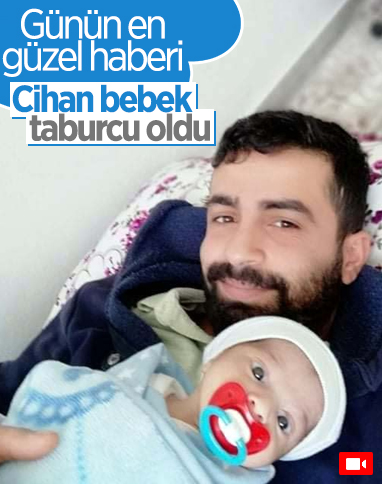 Gaziantep’te babası tarafından öldüresiye dövülen bebek, taburcu oldu