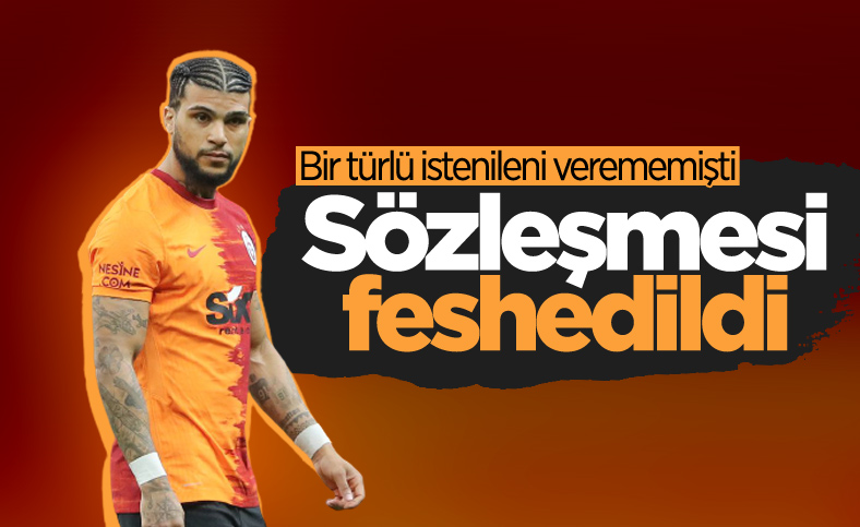 Galatasaray'da Yedlin'in sözleşmesi feshedildi