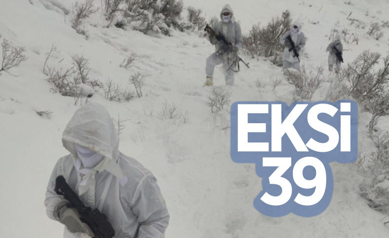 Eksi 39 derecede, 7 metre karda vatan görevi