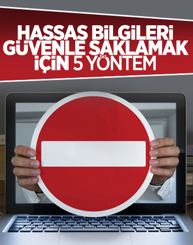 Gizli bilgileri güvenli bir şekilde saklama yöntemleri