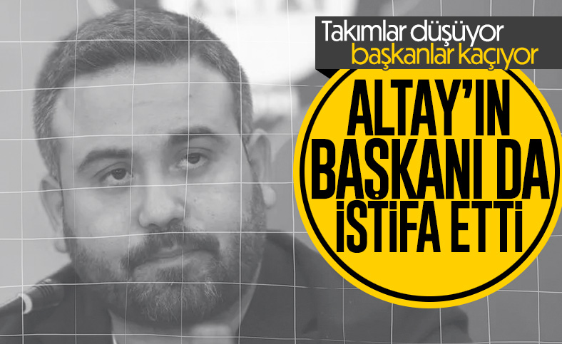 Altay Başkanı Özgür Ekmekçioğlu istifa etti