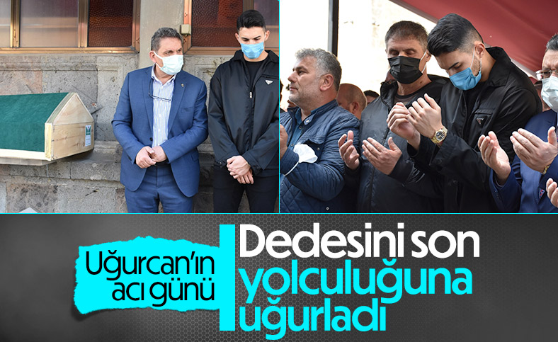 Uğurcan Çakır’ın dedesi son yolculuğuna uğurlandı