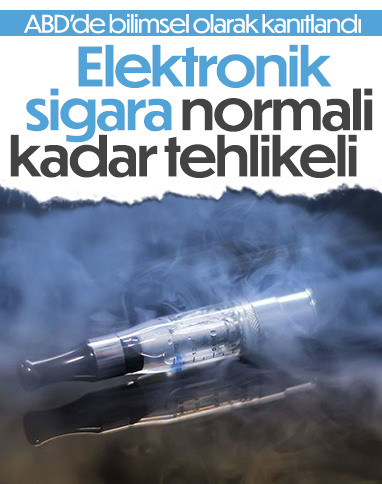 ABD’de elektronik sigara araştırması: Organlarda, iltihaplanmaya neden oluyor