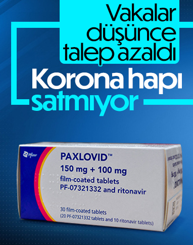 Pfizer'in koronavirüs hapına talep azalıyor