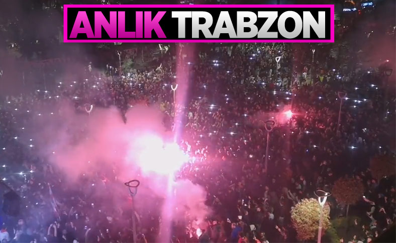 Trabzon'da kutlamalar başladı