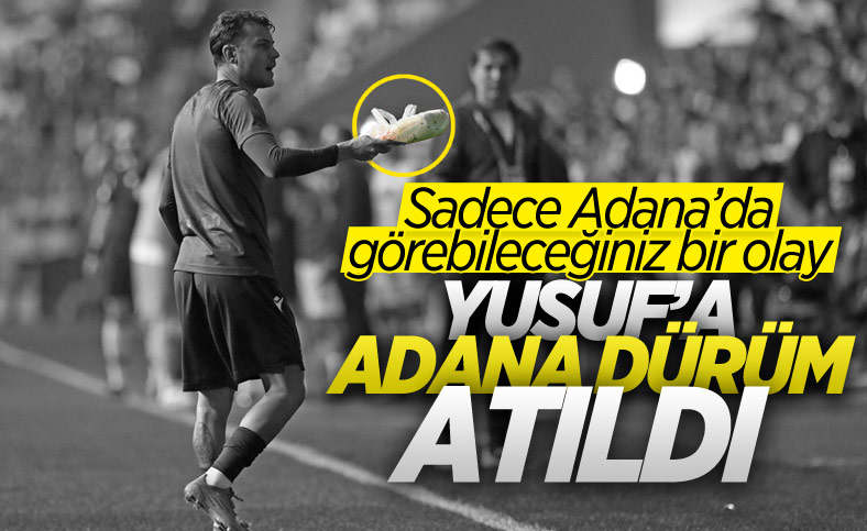Yusuf Erdoğan'a Adana dürüm atıldı