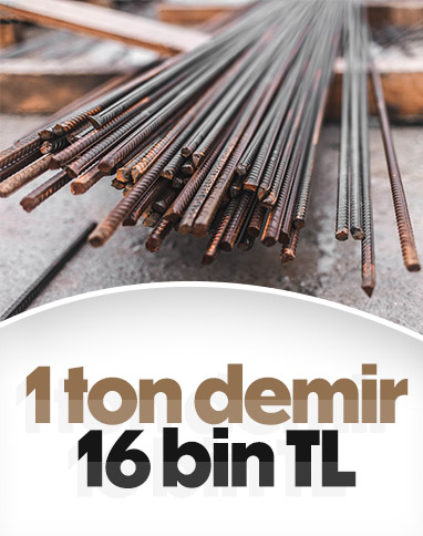 İnşaat sektöründe son durum: 1 ton demir 16 bin TL