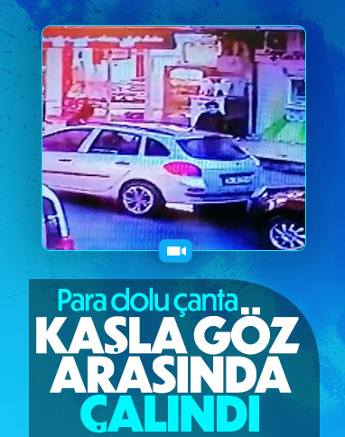 Esenyurt'ta sinyal kesici kullanan hırsız kamerada
