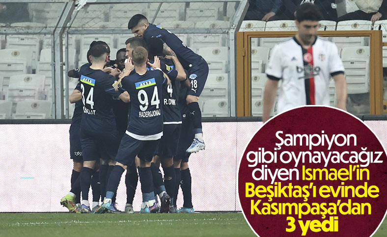 Beşiktaş, Kasımpaşa'ya farklı mağlup oldu