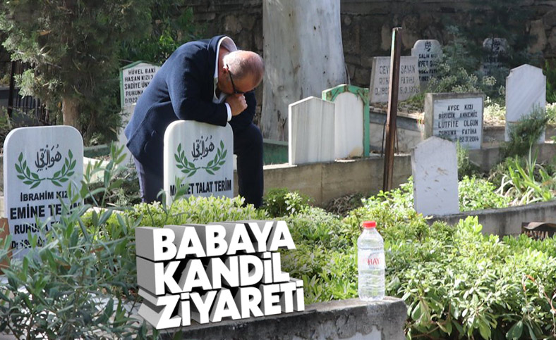 Fatih Terim, babasının mezarını ziyaret etti