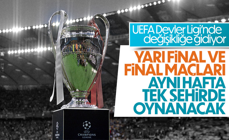 UEFA, Şampiyonlar Ligi'nde format değişikliğine hazırlanıyor