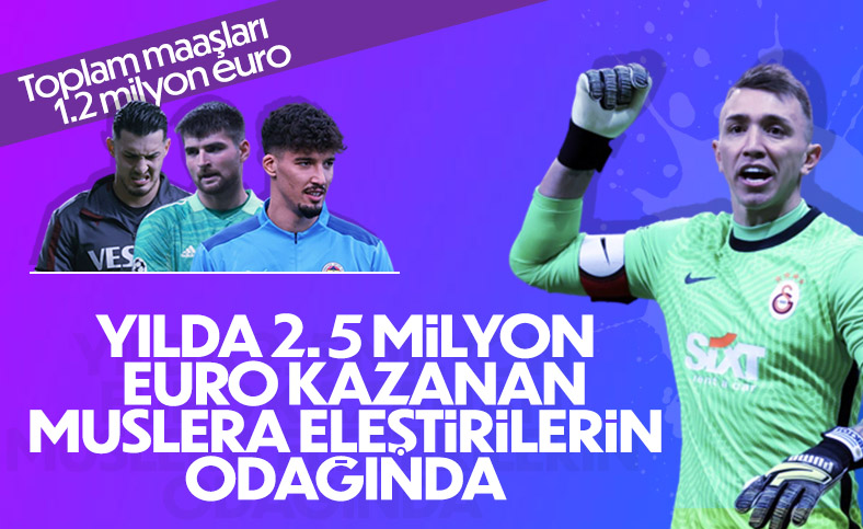 Galatasaray'da Muslera'nın maaşı tartışılıyor