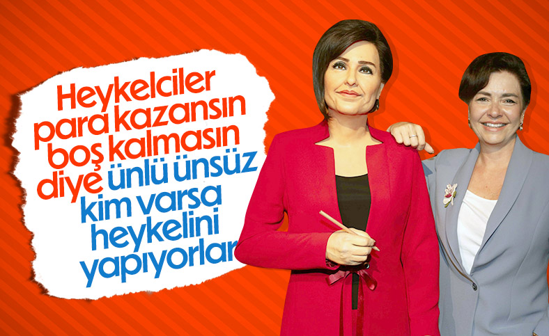 Kerem Kılıçdaroğlu ve Özlem Gürses Balmumu Heykeller Müzesi'ni gezdi