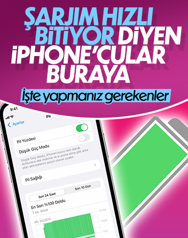iPhone'larda batarya sağlığı nasıl kontrol edilir