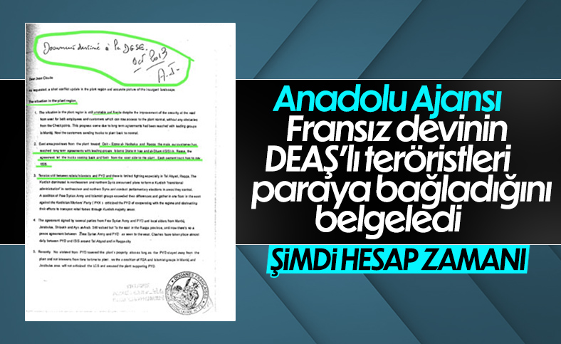 Fransa'da Lafarge'ın DEAŞ'ı finanse soruşturması onaylandı