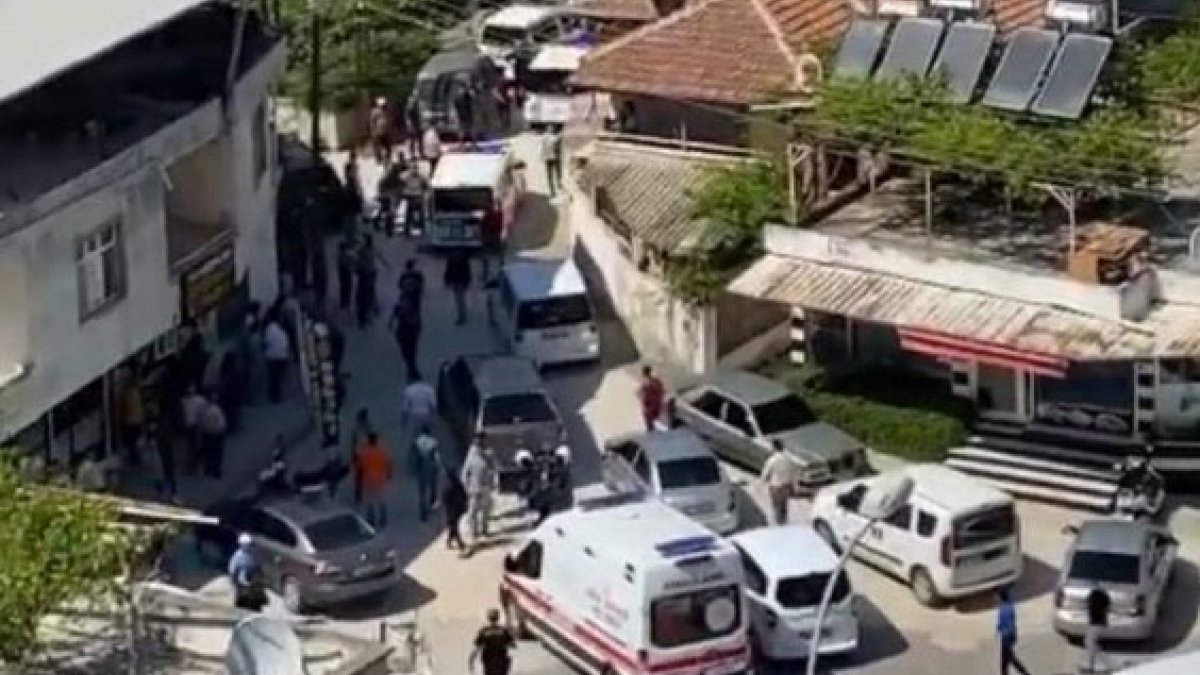 Hatay'da iki aile birbirine girdi: 15 yaralı