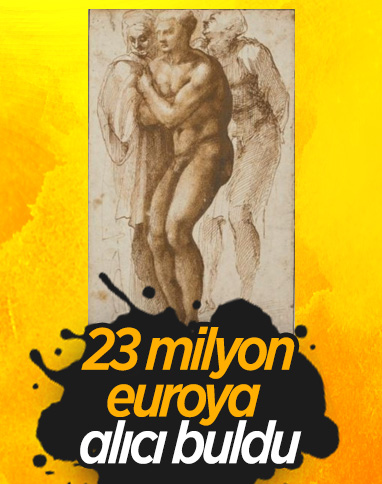 Michelangelo'nun eseri açık artırmada 23 milyon euroya satıldı