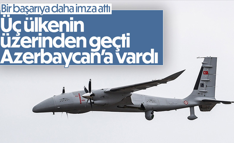 Bayraktar Akıncı Azerbaycan'a vardı