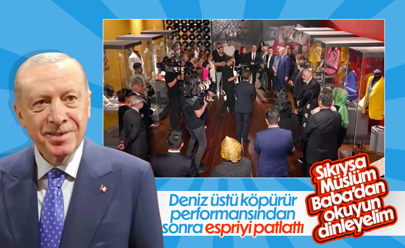 Cumhurbaşkanı Erdoğan'dan 'Müslüm Baba' esprisi
