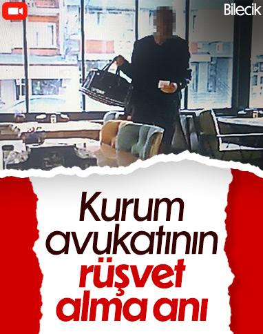 Bilecik'te 2 arazi için rüşvet istedi: O anlar kamerada