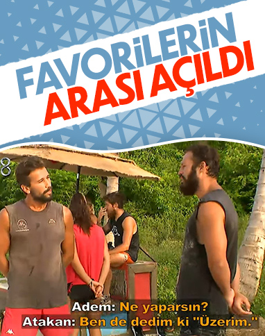 Survivor'da Atakan ve Adem gerildi: Seni üzerim