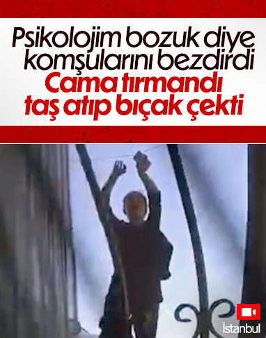 Sultangazi'de komşusunun evine taş atan kadın, ortalığı karıştırdı
