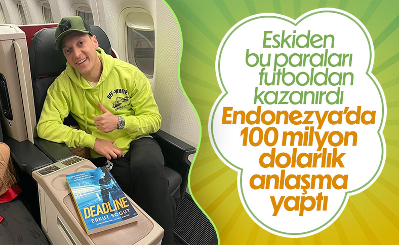 Mesut Özil'den Endonezya'da büyük anlaşma