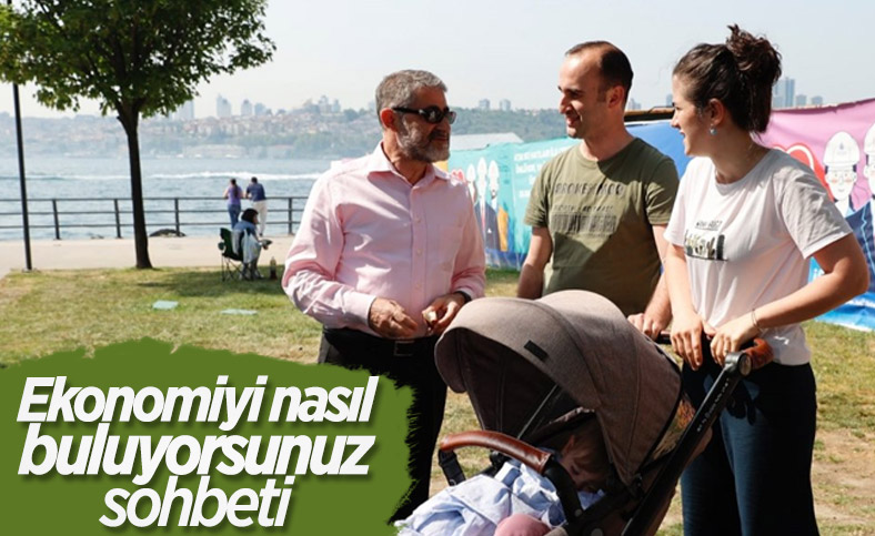 Nureddin Nebati, İstanbul'da vatandaşları dinledi