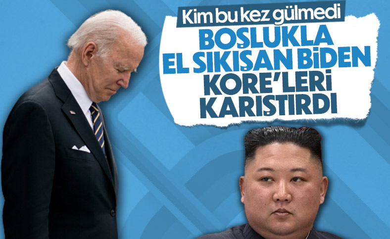 Joe Biden'dan yeni gaf: Güney Kore yerine Kuzey Kore dedi