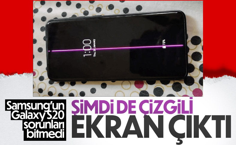 Samsung Galaxy S20 modellerinde yeni ekran sorunu