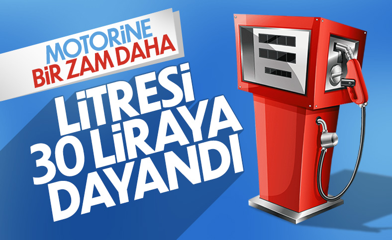 Motorine 1 lira 27 kuruş zam geldi