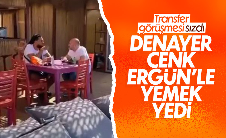 Jason Denayer, Cenk Ergün'le yemekte buluştu