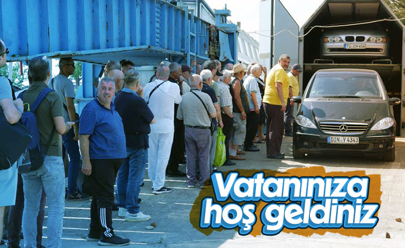 Gurbetçiler akın akın geliyor