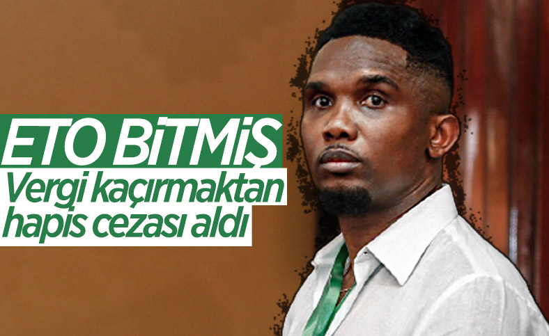 Eto'o hapse girmemek için 3,8 milyon euro ödeyecek