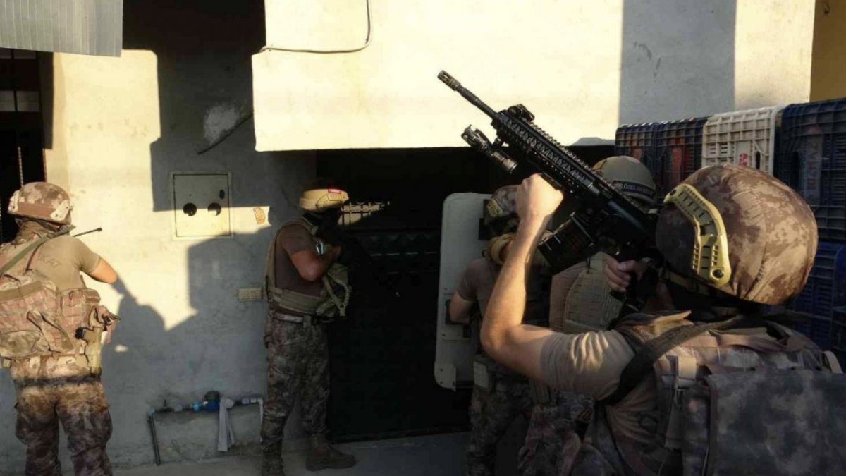 Mersin’de PKK'ya Şahmeran operasyonu