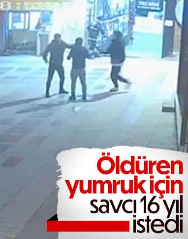 Trabzon'da yumruk darbesiyle ölüm davasında istenen ceza belli oldu