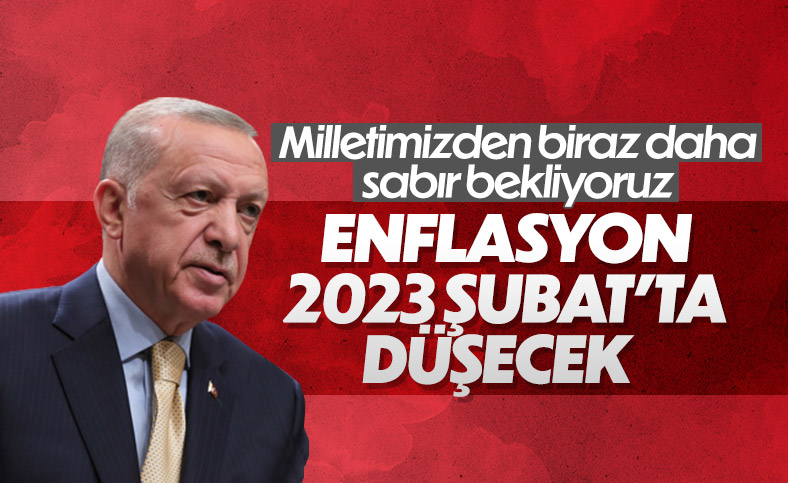Cumhurbaşkanı Erdoğan, enflasyonda düşüş için tarih verdi