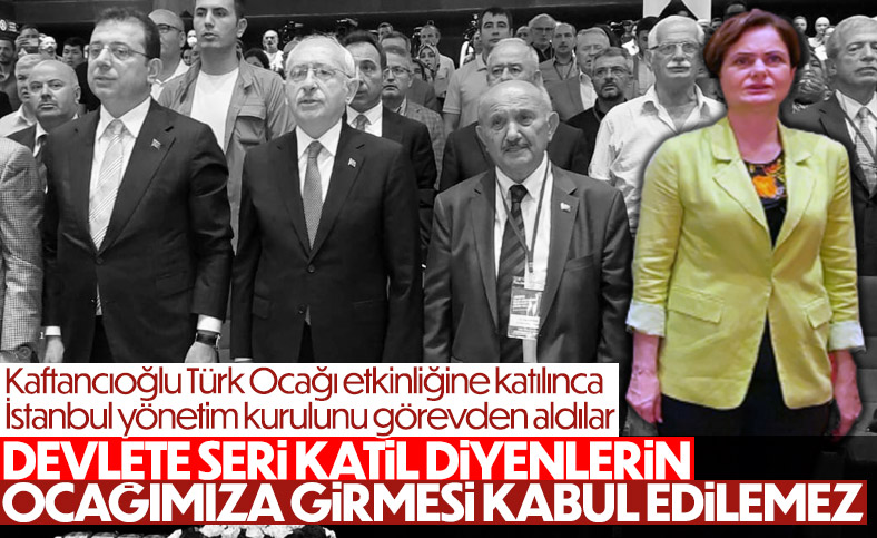 Türk Ocakları'nda Kaftancıoğlu krizi: İstanbul teşkilatı görevden alındı