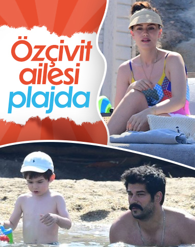 Burak Özçivit ile Fahriye Evcen tatilde