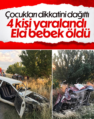 Denizli'de çocukları dikkatini dağıttı: 4 yaralı, 1 ölü