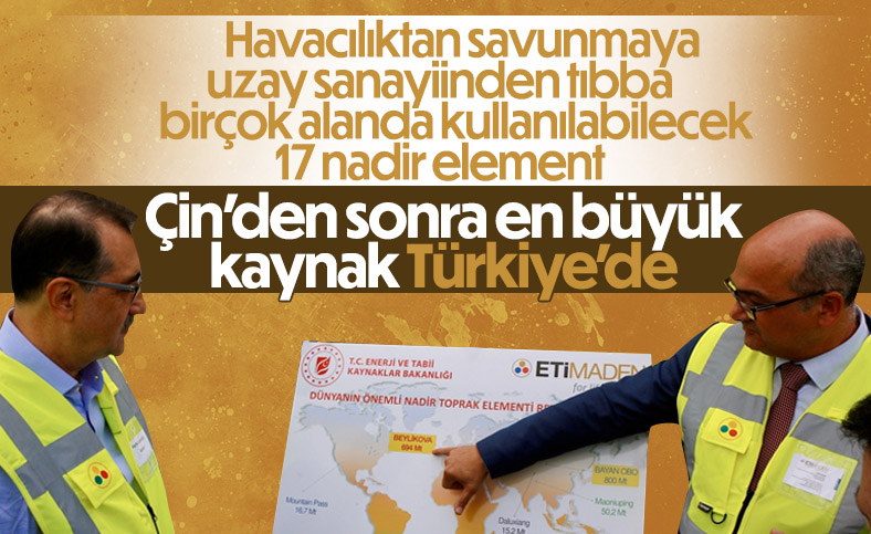 Bakan Dönmez yerinde inceledi: Dünyanın en büyük ikinci nadir toprak elementi rezervi