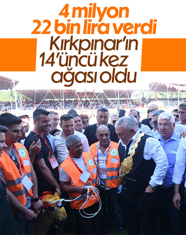 Tarihi Kırkpınar Yağlı Güreşleri'nin yeni ağası belirlendi