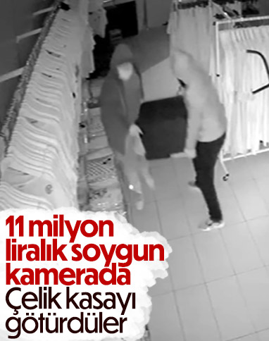 Fatih’te, mağazada 11 milyon liralık hırsızlık kamerada
