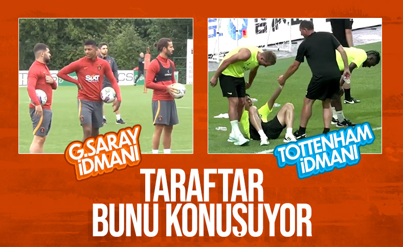 Galatasaray'ın antrenmanı eleştiri aldı