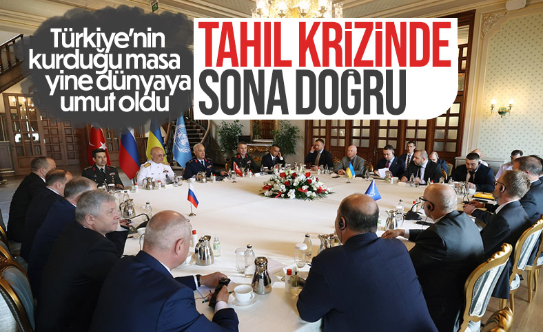 İstanbul'da tahıl koridoru zirvesi