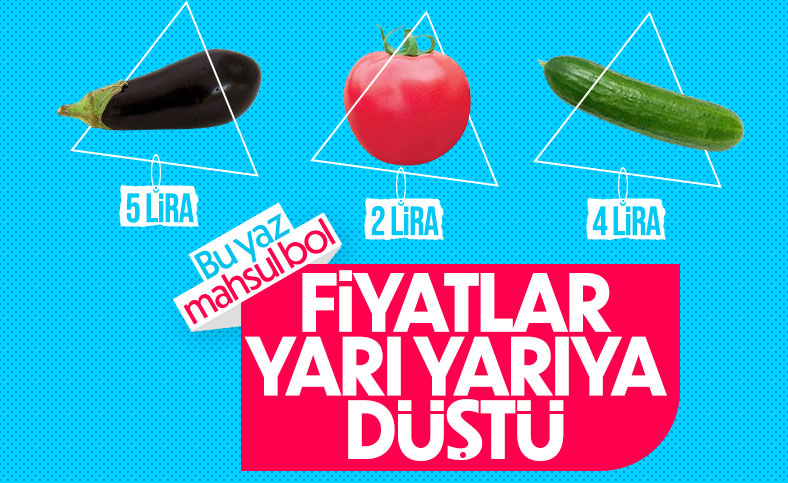 Mahsuller bollaştı, sebze fiyatları düşmeye başladı
