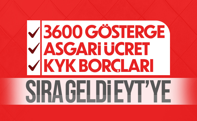 Bakan Vedat Bilgin, EYT çalışmasının yol haritasını açıkladı