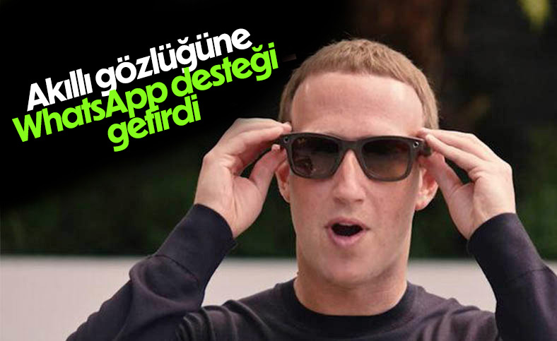 Facebook'un akıllı gözlüğüne WhatsApp desteği geldi