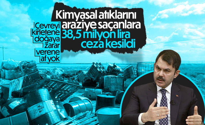 Konya'da kimyasal varillerinin araziye bırakılmasına en üst sınırdan ceza
