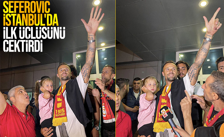 Haris Seferovic İstanbul'a geldi